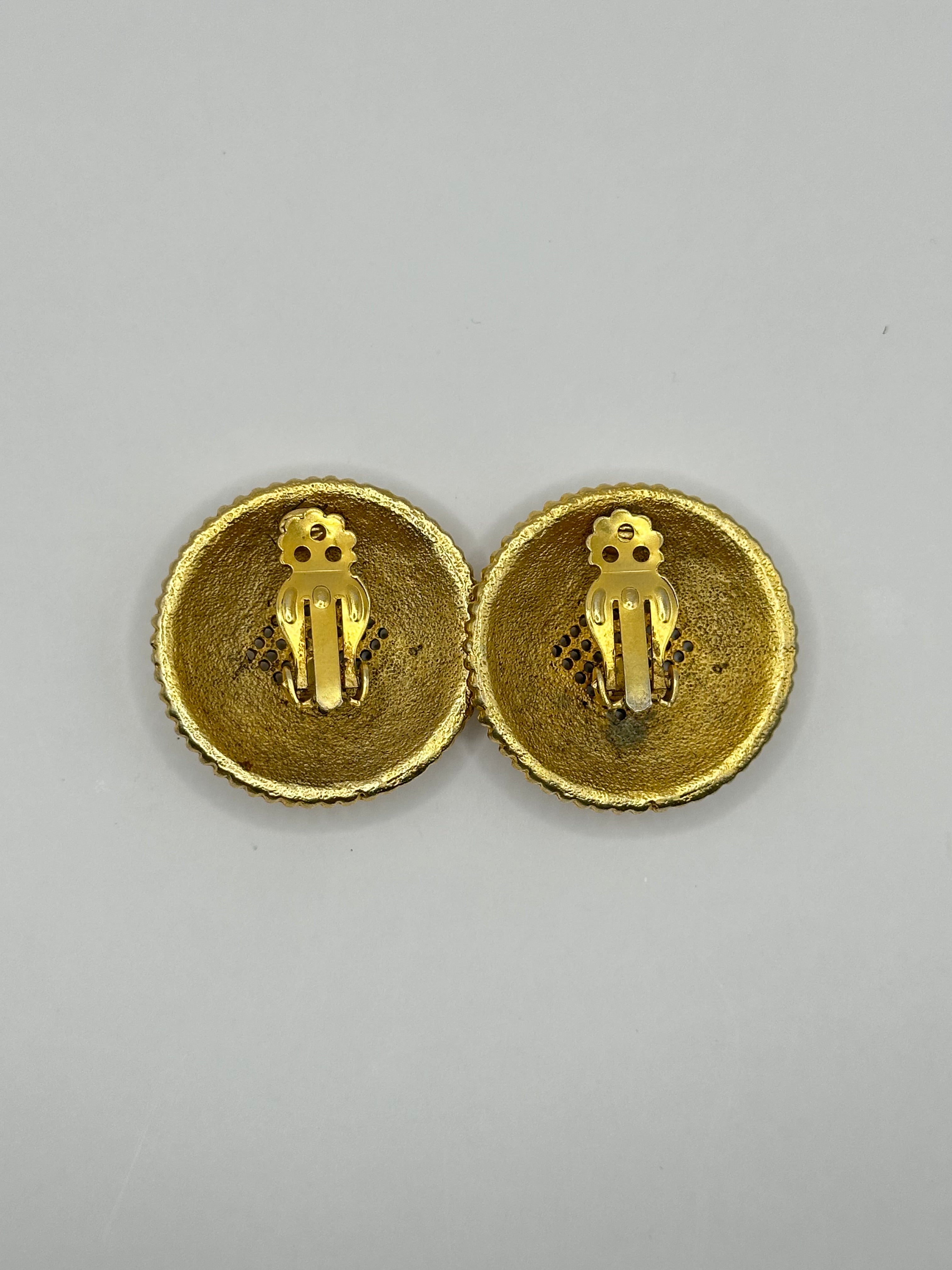 ORECCHINI VINTAGE "IMPERIAL COIN"