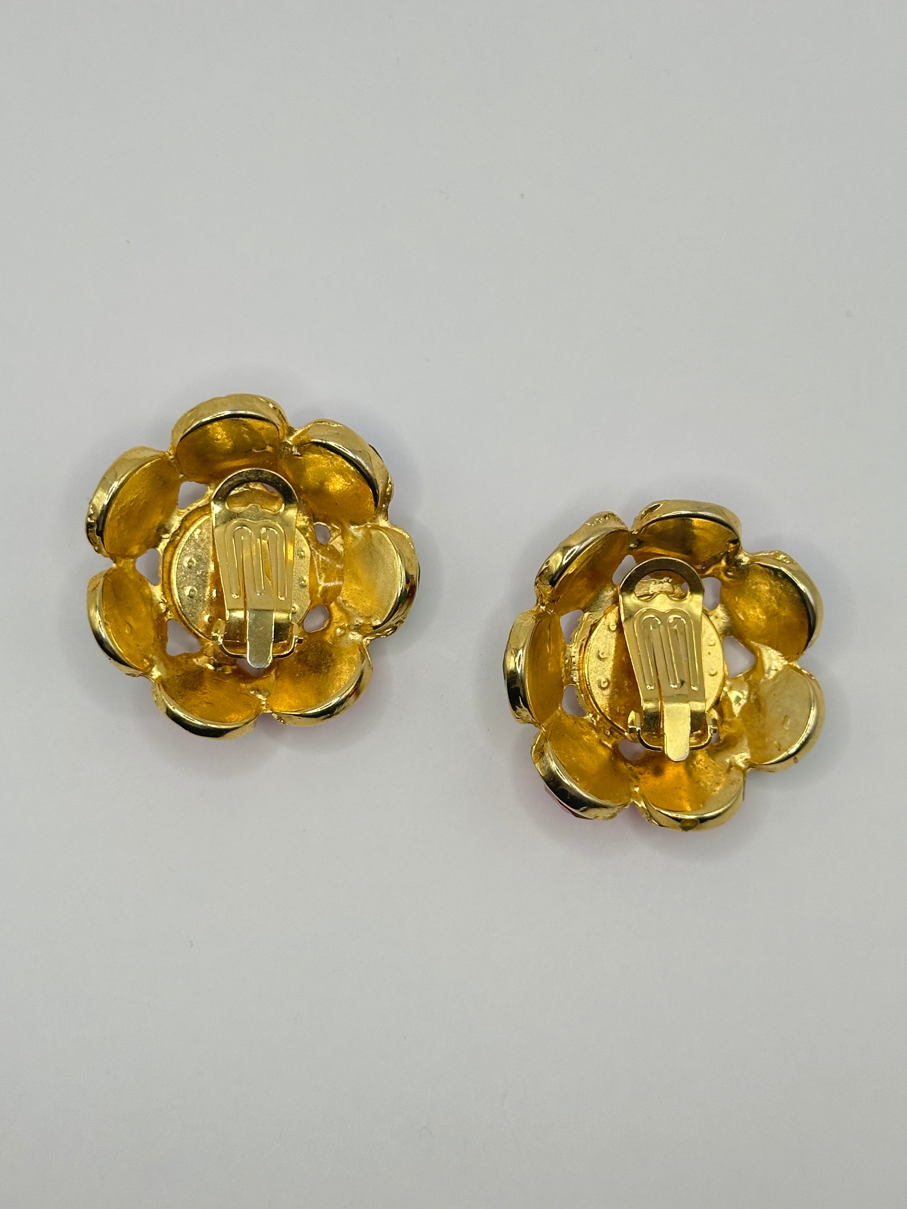 ORECCHINI VINTAGE "GEMME DI CAPRI"