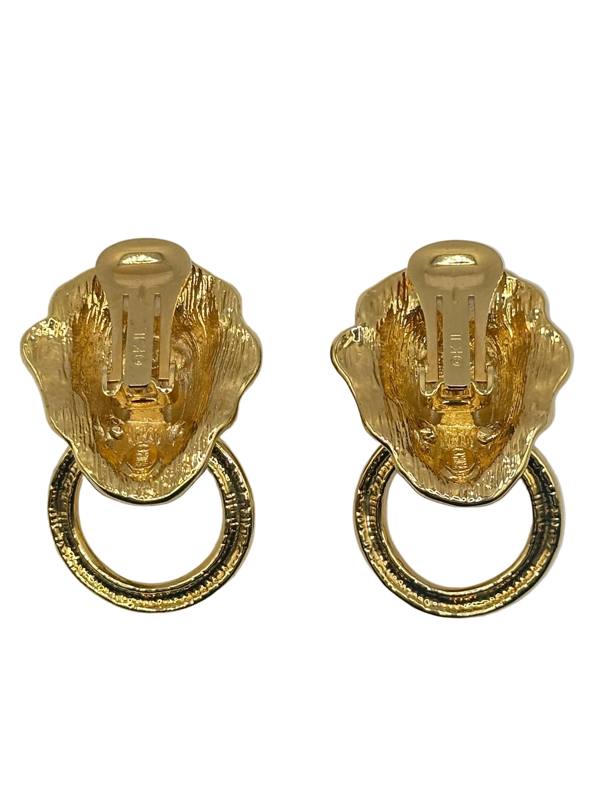 ORECCHINI KENNETH JAY LANE LION HEAD DOORKNOCKED - ANNI 90