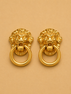 ORECCHINI KENNETH JAY LANE LION HEAD DOORKNOCKED - ANNI 90