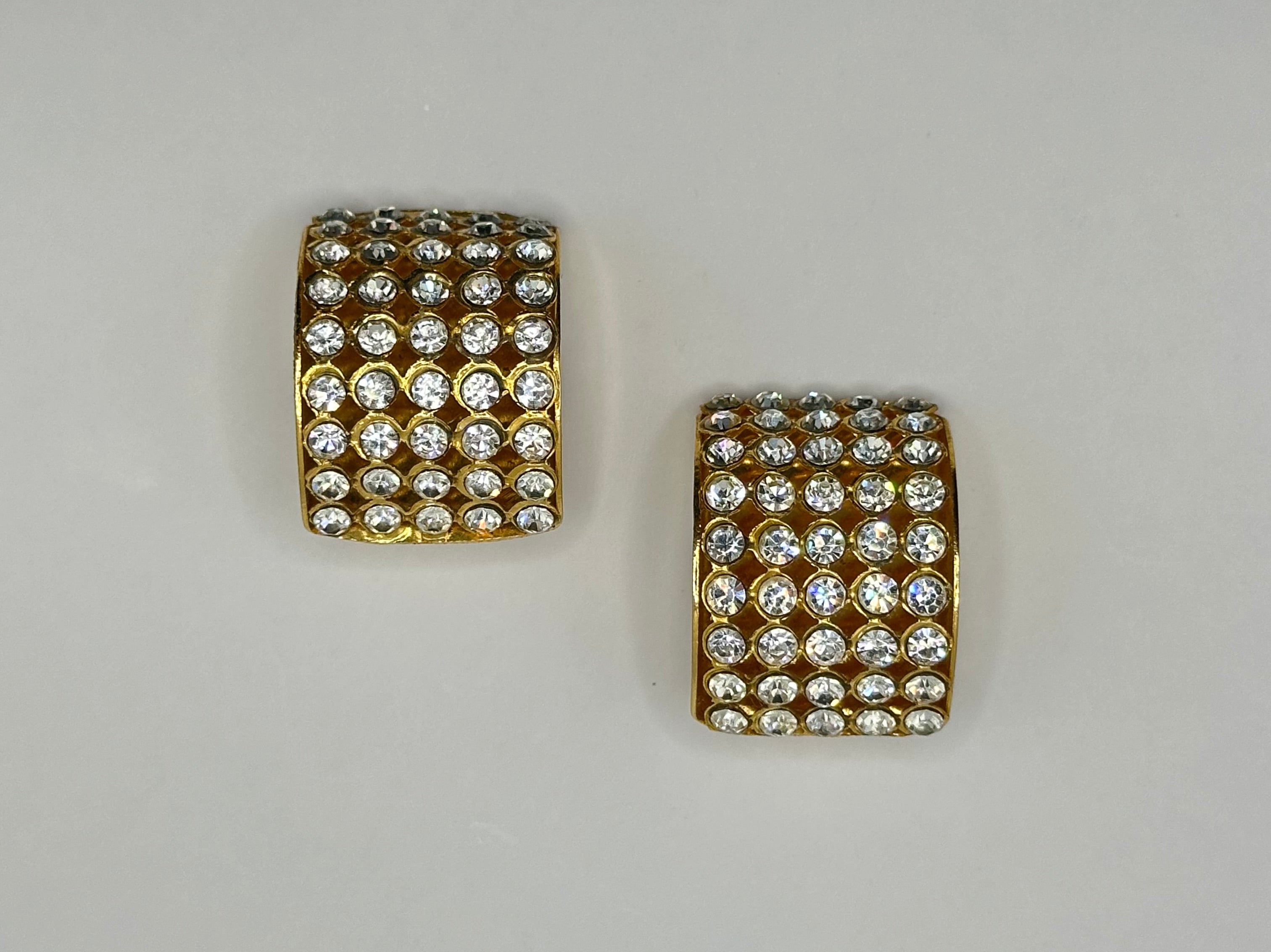ORECCHINI VINTAGE "CRYSTAL COUTURE"