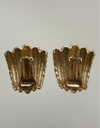 ORECCHINI VINTAGE GIVENCHY DESIGN INTRECCIATO DORATO - ANNI ’80