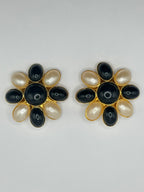 ORECCHINI VINTAGE "MIDNIGHT CAMELIA"