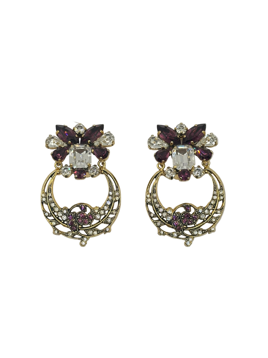 ORECCHINI VINTAGE “AMETHYST BLOOM”