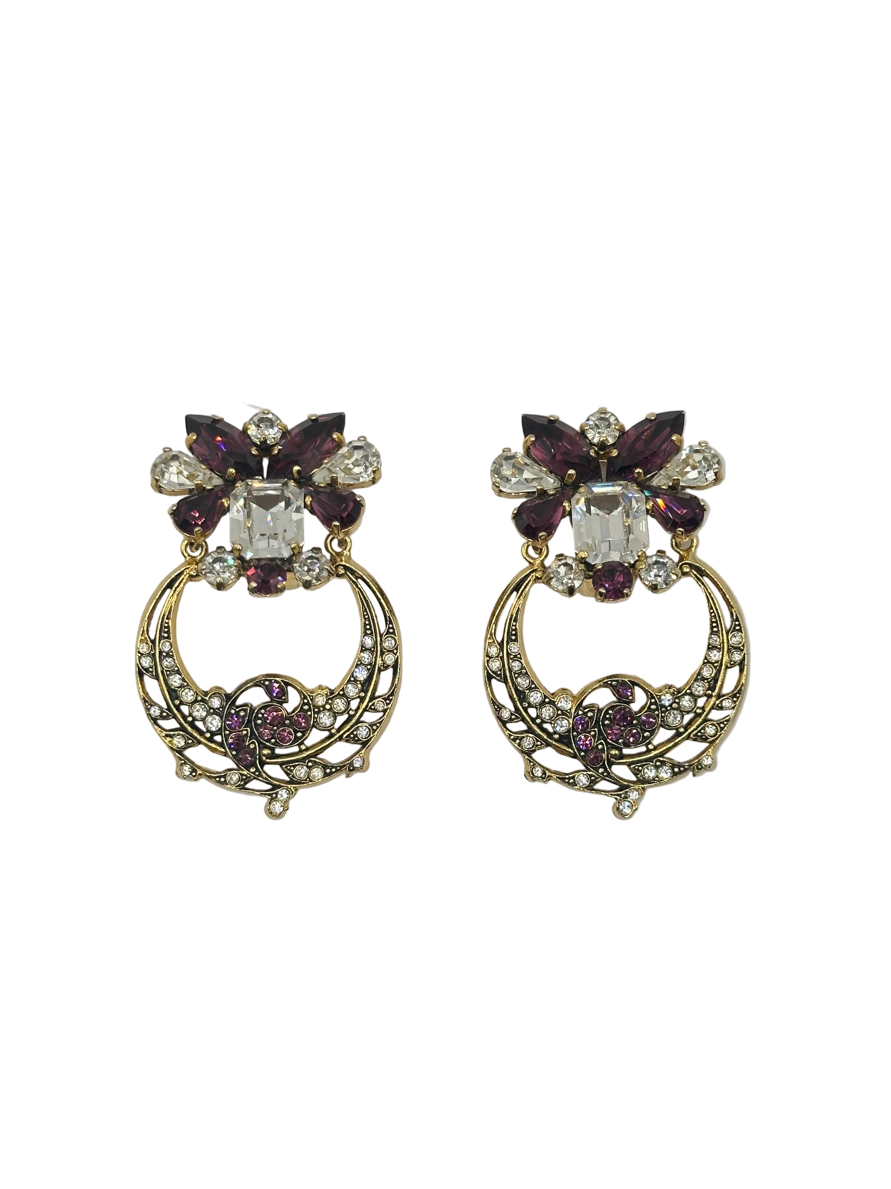 ORECCHINI VINTAGE “AMETHYST BLOOM”