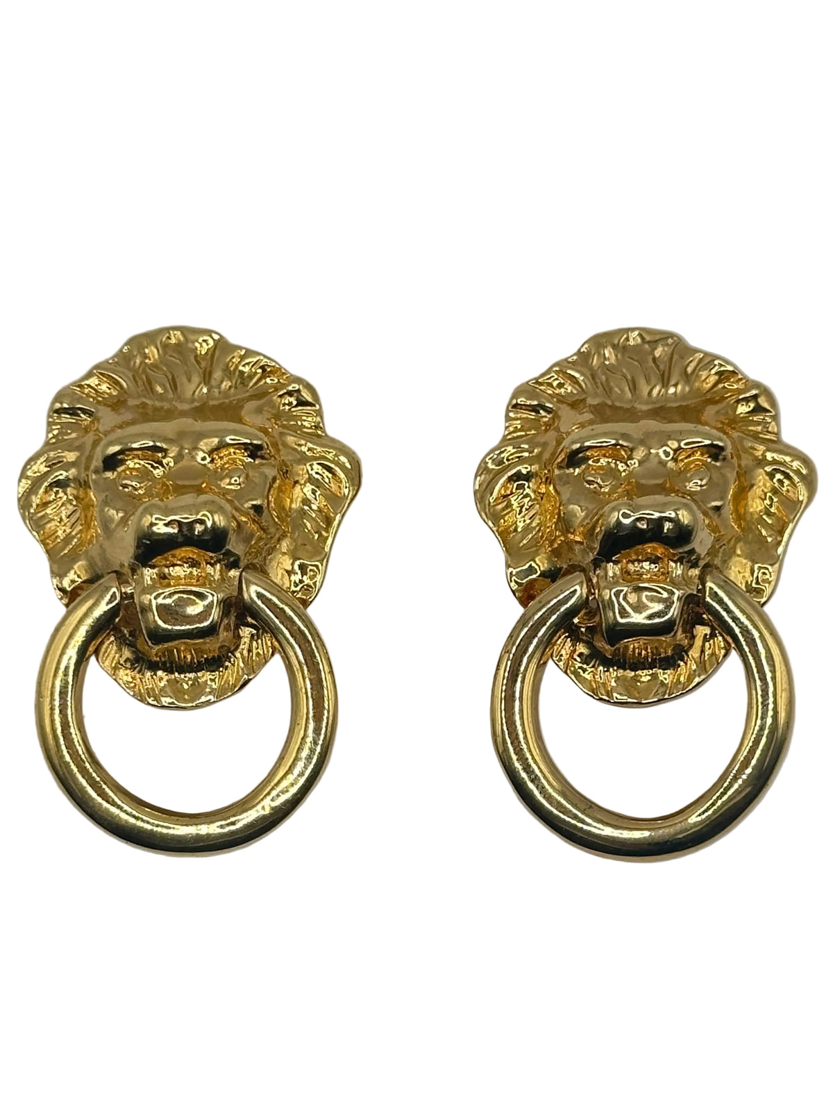 ORECCHINI KENNETH JAY LANE LION HEAD DOORKNOCKED - ANNI 90