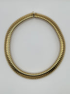 COLLIER VINTAGE TUBOGAS DORATO CLASSICO – GIROCOLLO 40 CM