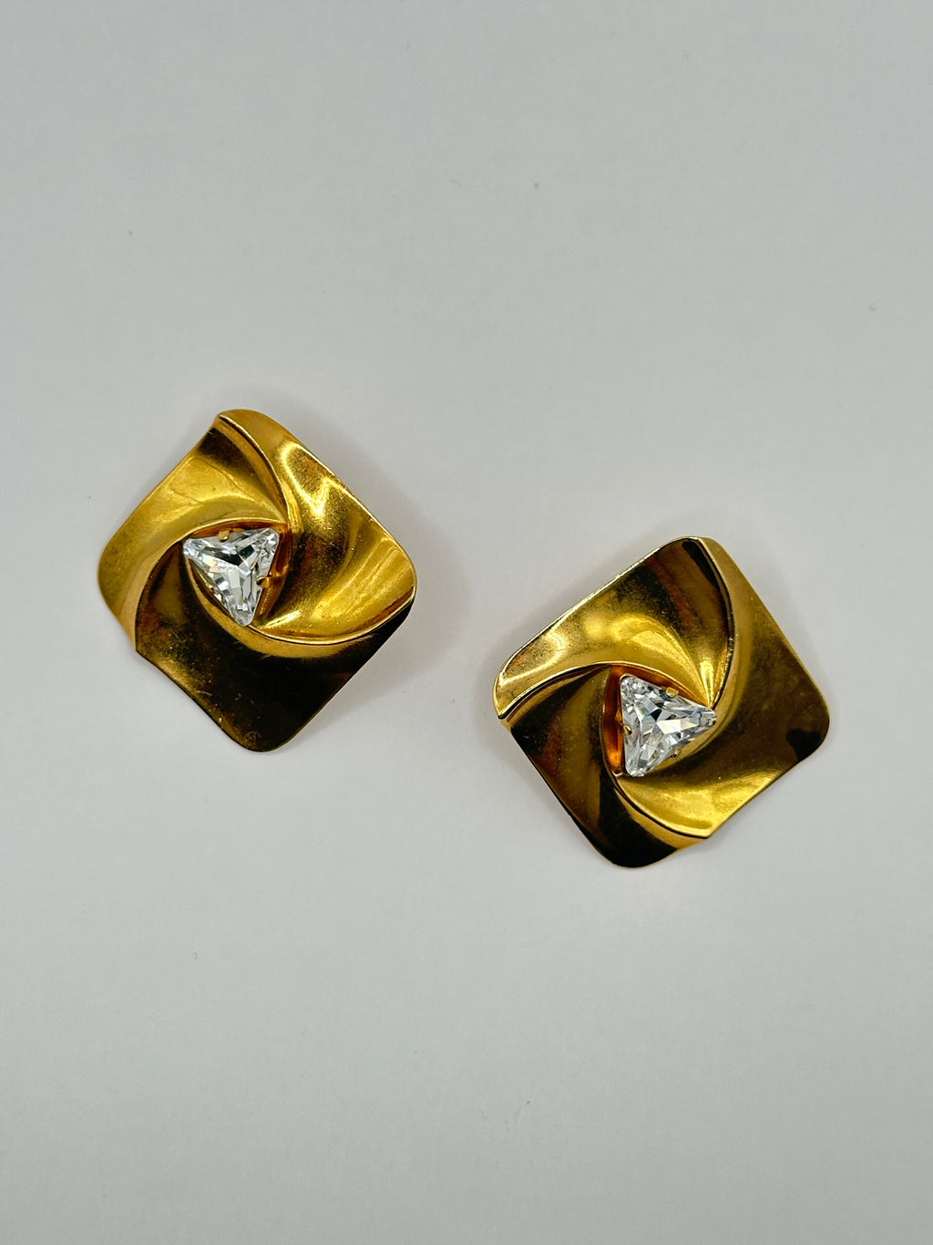 ORECCHINI VINTAGE "VORTICE DI LUCE"