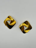 ORECCHINI VINTAGE "VORTICE DI LUCE"