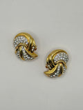 ORECCHINI VINTAGE "CRYSTAL KNOT"