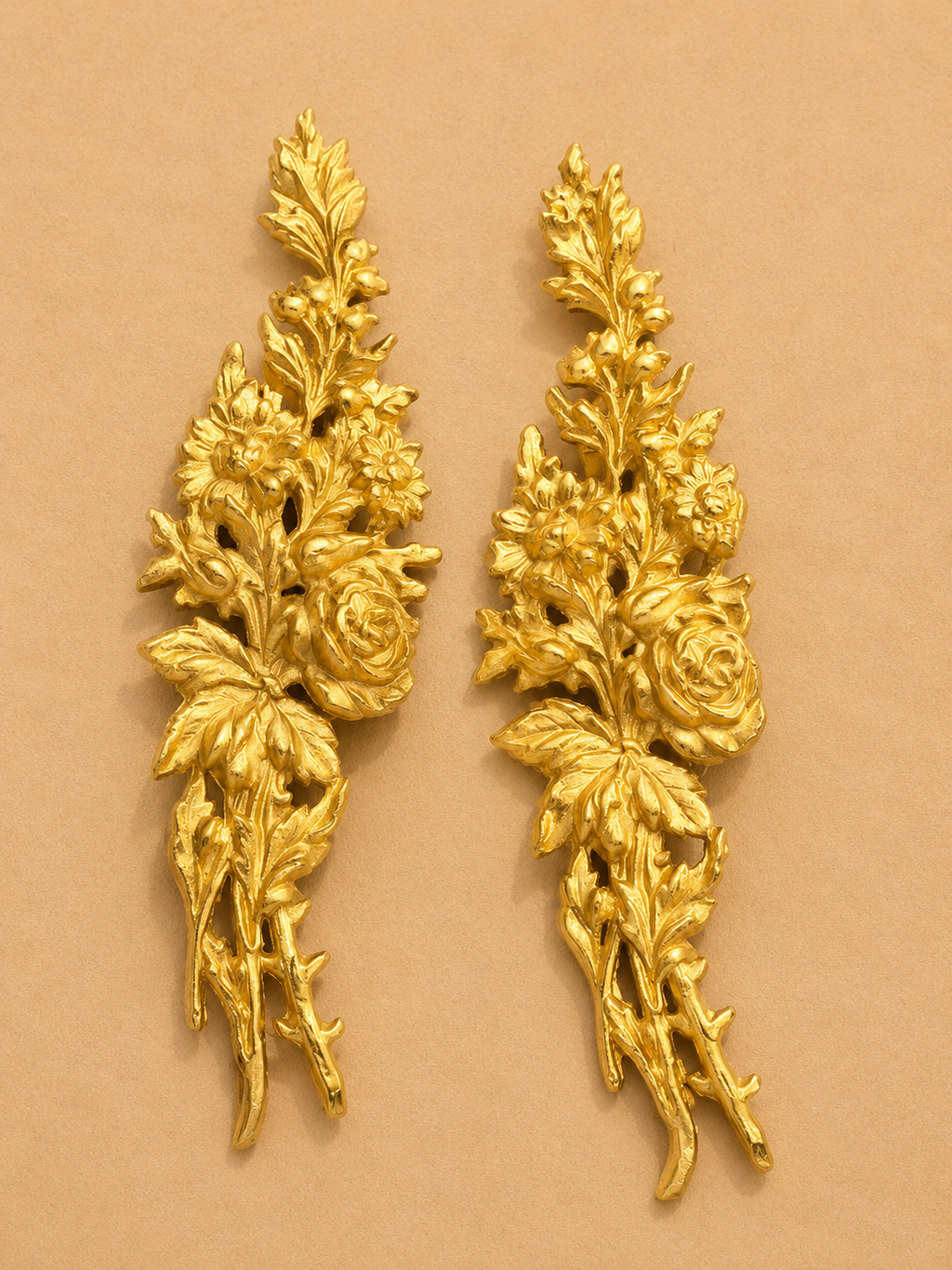 ORECCHINI VINTAGE BOUQET ROYAL -  ANNI '80