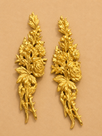 ORECCHINI VINTAGE BOUQET ROYAL -  ANNI '80