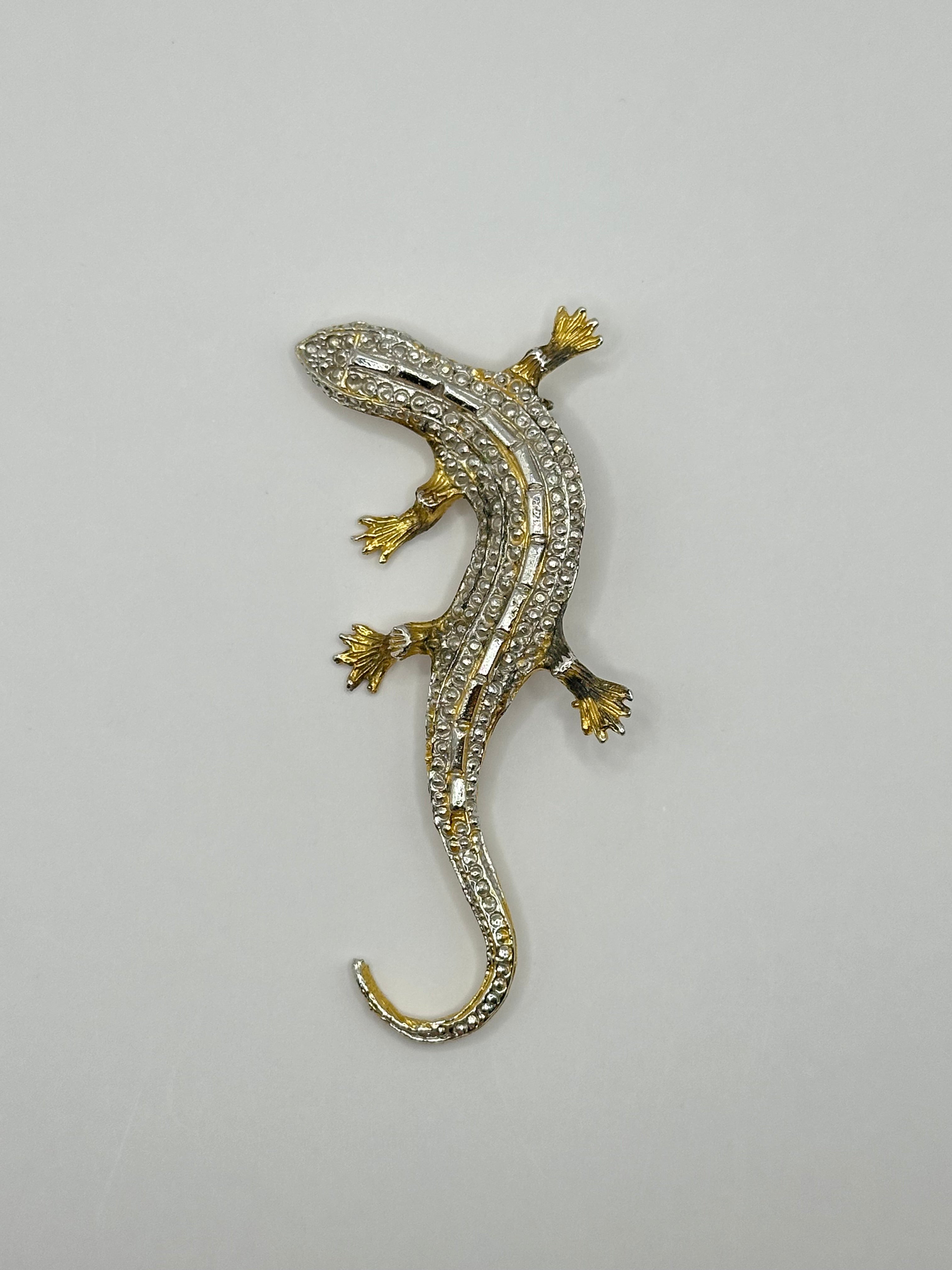 SPILLA VINTAGE “SALAMANDRA IMPERIALE”  -ANNI 80
