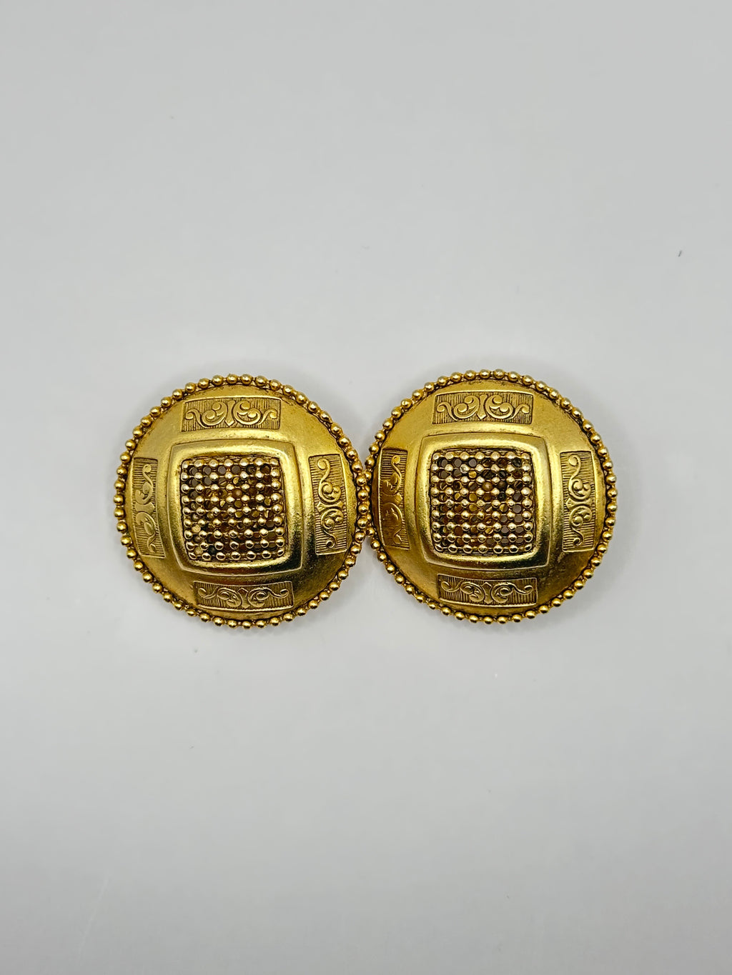 ORECCHINI VINTAGE "IMPERIAL COIN"