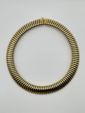 COLLIER VINTAGE DORATO E NERO TUBOGAS RIGIDO – GIROCOLLO STATEMENT