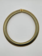 COLLIER VINTAGE DORATO E NERO TUBOGAS RIGIDO – GIROCOLLO STATEMENT