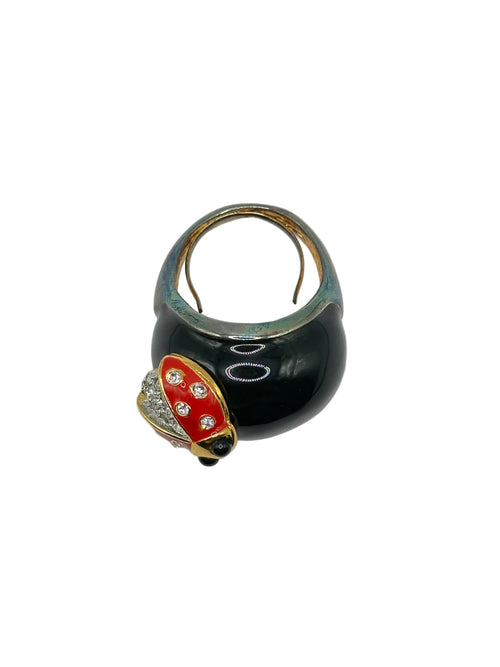 ANELLO VINTAGE KENNETH JAY LANE “LADYBUG”