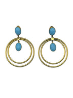 ORECCHINI VINTAGE “AZURE ORBIT”