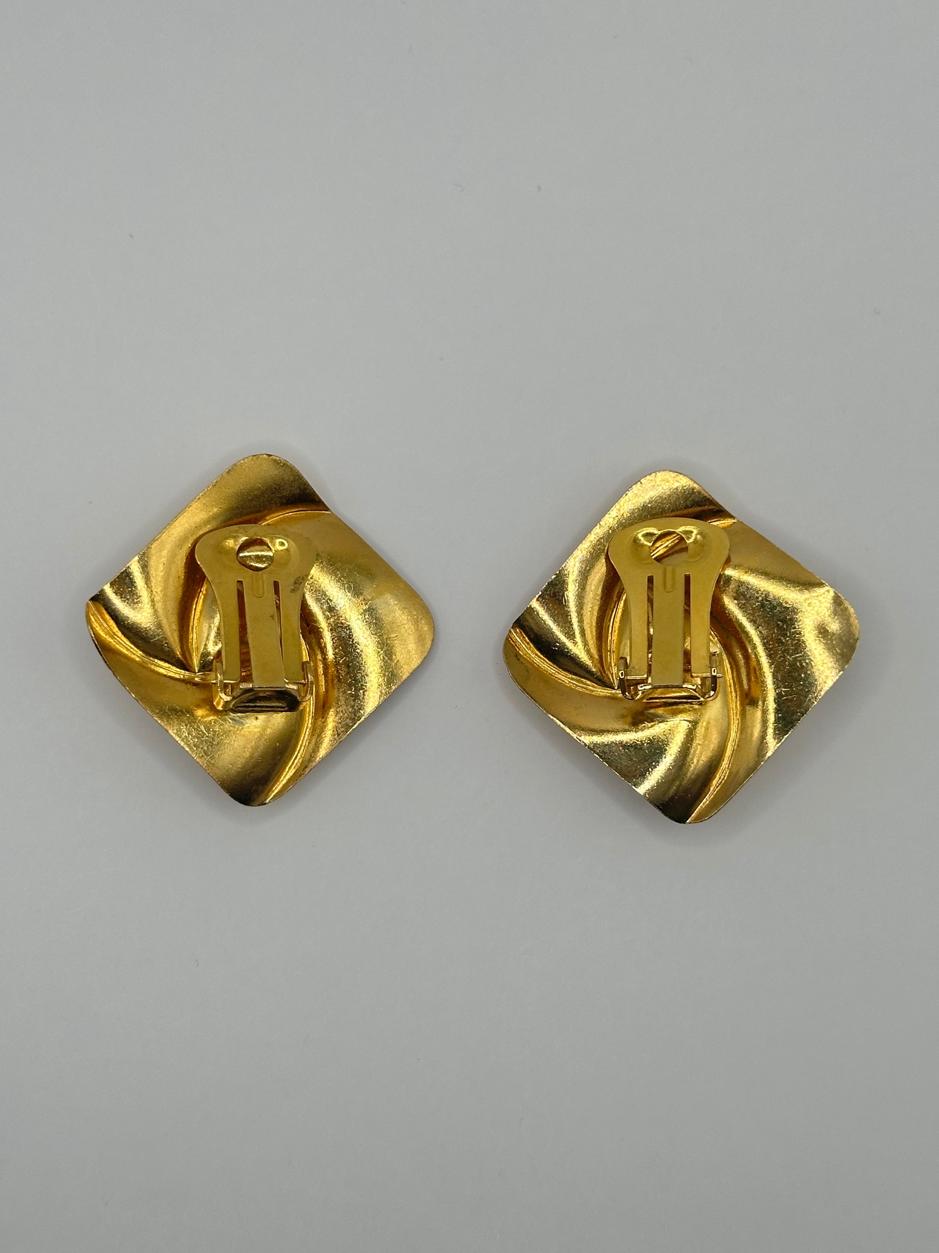ORECCHINI VINTAGE "VORTICE DI LUCE"