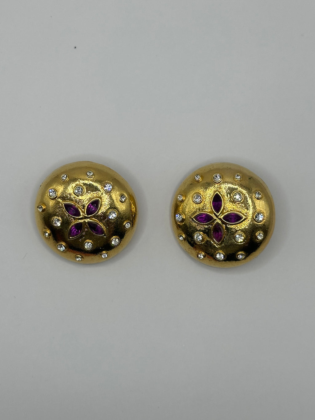 ORECCHINI VINTAGE "IMPERIAL VIOLET"