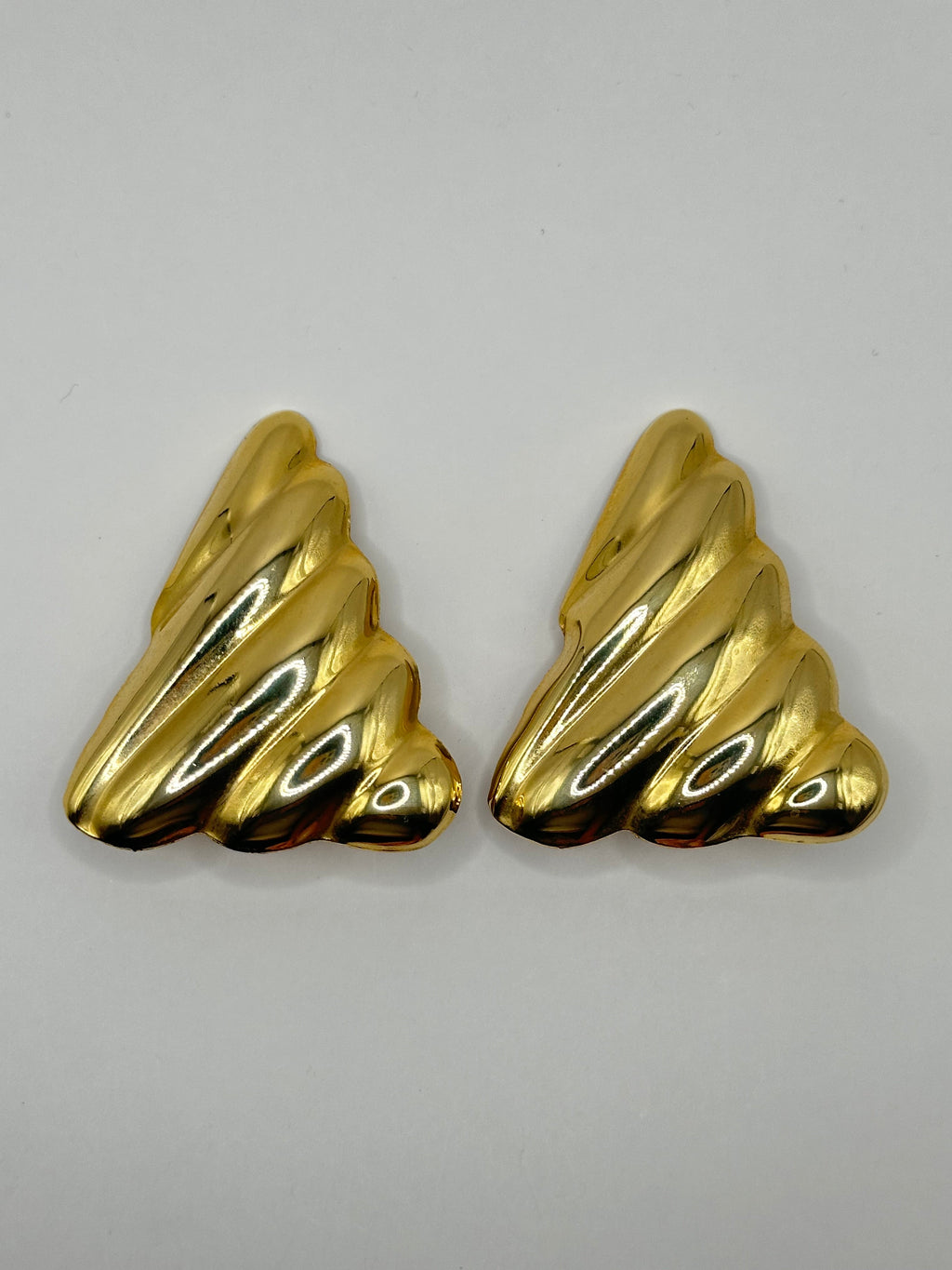ORECCHINI VINTAGE "GOLDEN FAN"