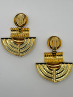 ORECCHINI VINTAGE "DECÓ IMPERIALE"- ANNI 80