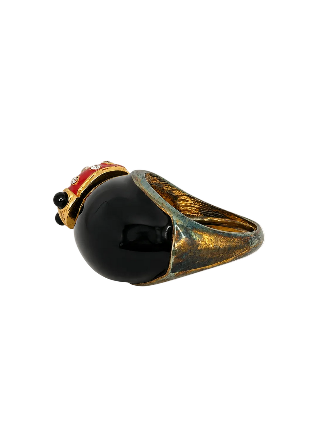ANELLO VINTAGE KENNETH JAY LANE “LADYBUG”