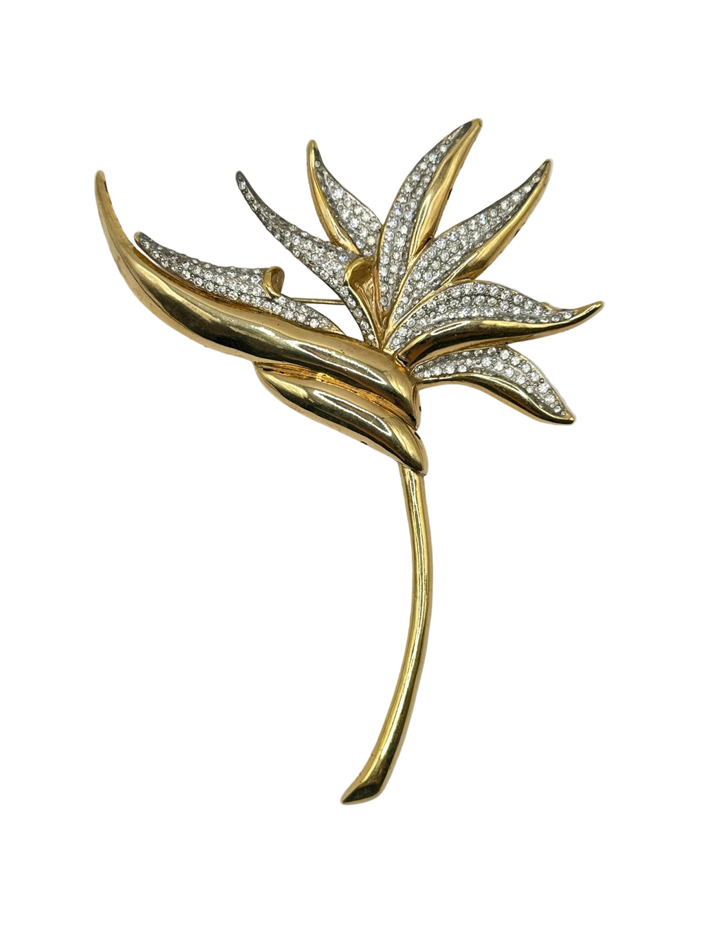 VALENTINO VINTAGE – SPILLA RARA  “BIRD OF PARADISE”