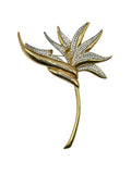 VALENTINO VINTAGE – SPILLA RARA  “BIRD OF PARADISE”