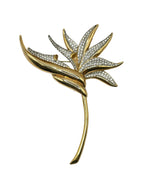 VALENTINO VINTAGE – SPILLA RARA  “BIRD OF PARADISE”