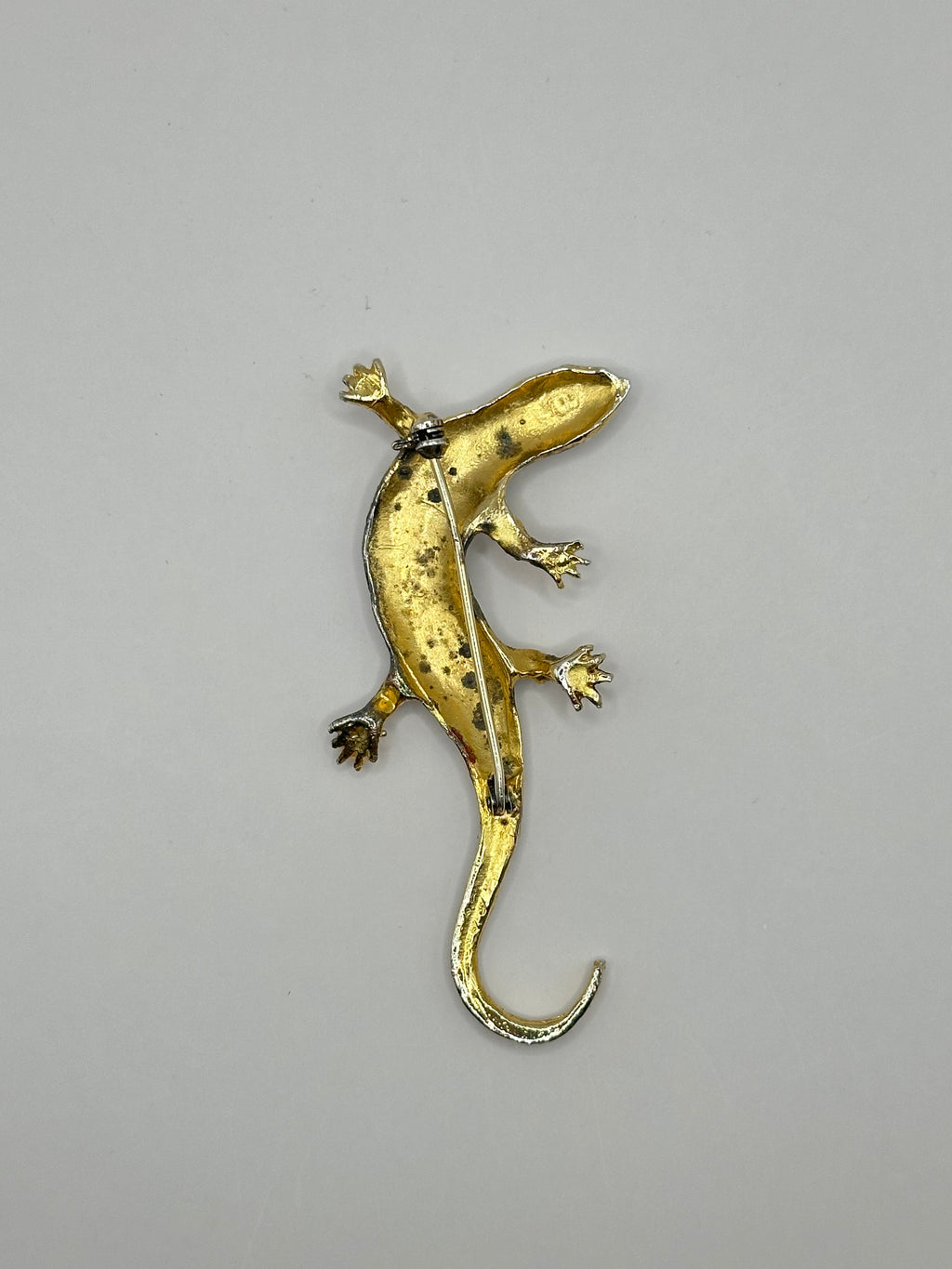 SPILLA VINTAGE “SALAMANDRA IMPERIALE”  -ANNI 80