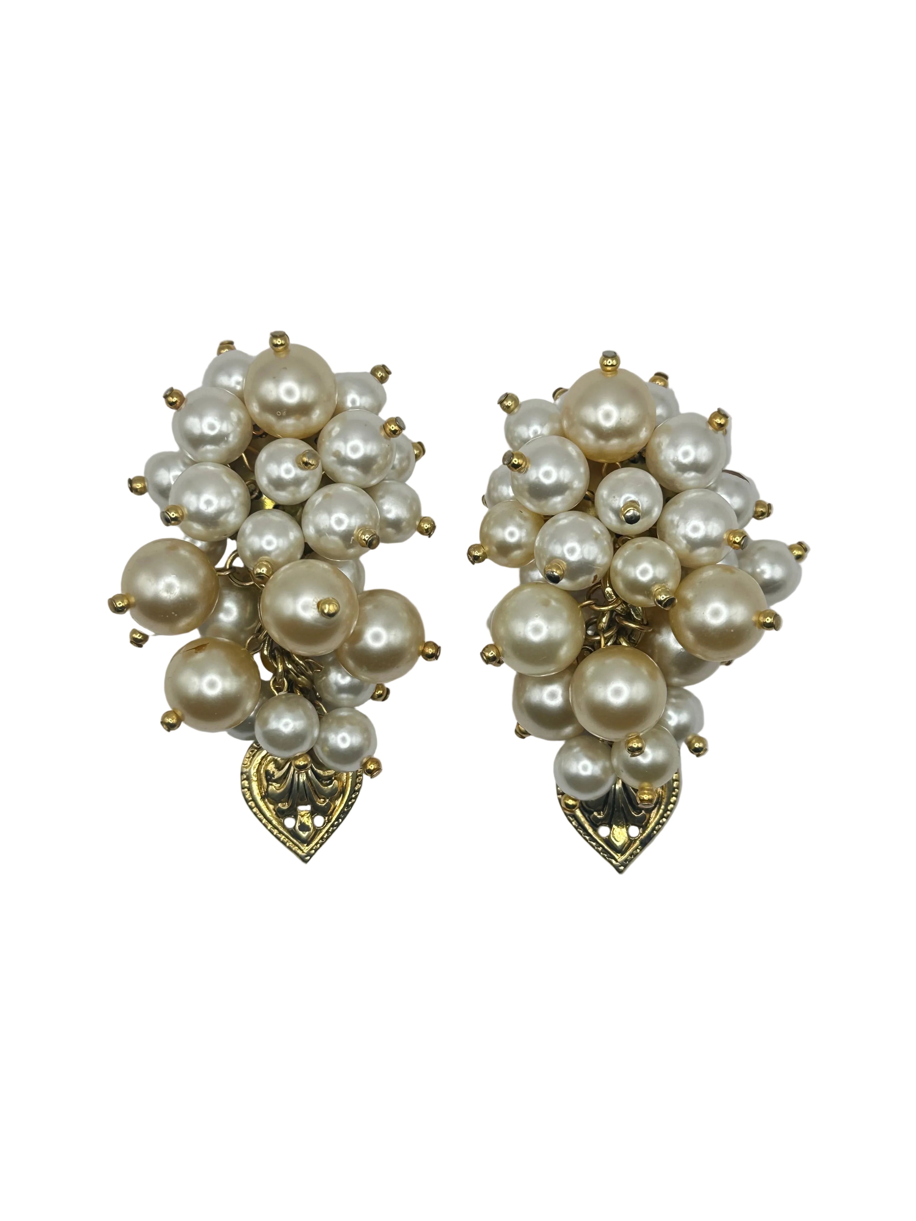 ORECCHINI VINTAGE “GRAPPE DI PERLE”