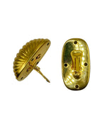 ORECCHINI VINTAGE “GOLDEN RIBS”