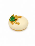 ANELLO VINTAGE KENNETH JAY LANE "FROG PEARL”